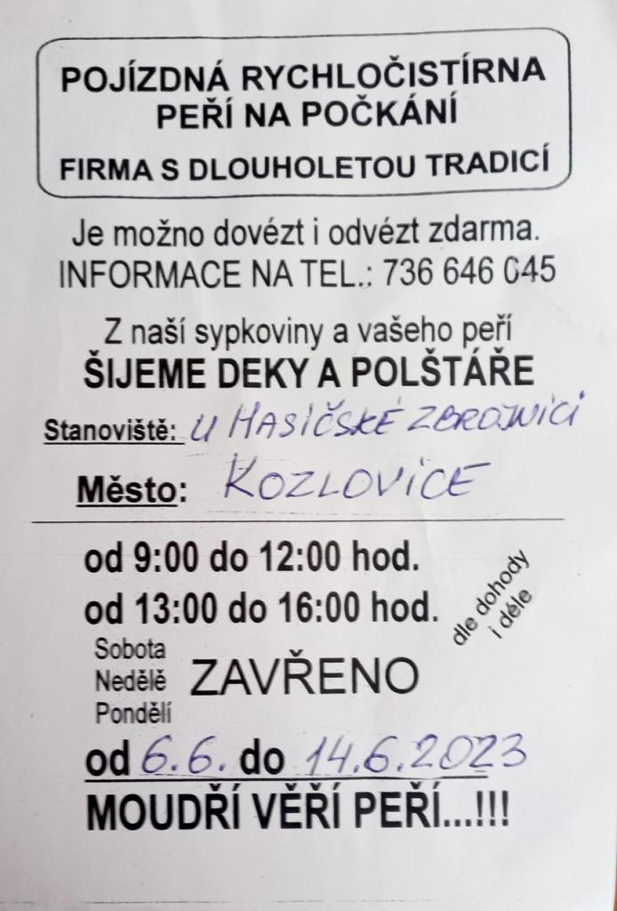 leták akce